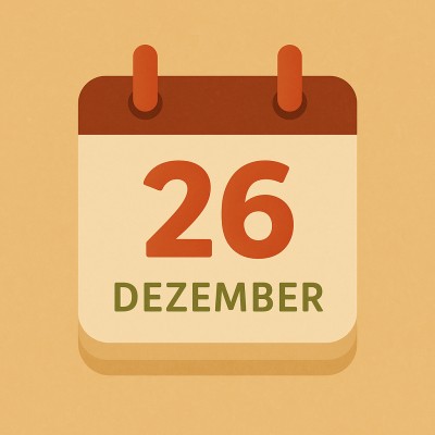 Historischer Kalender – 26. Dezember